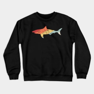 Retro Vintage Great White Shark Crewneck Sweatshirt